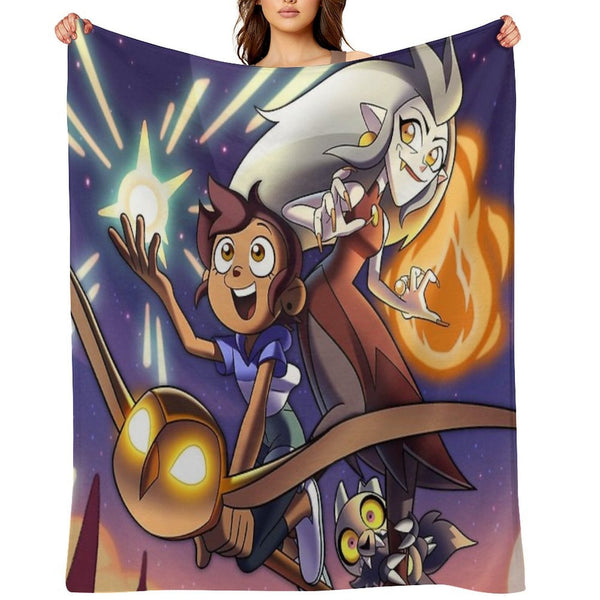 Horror House S1 Easy Care Throw Blanket