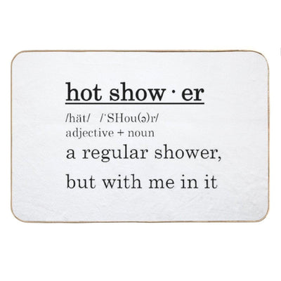 Hot Shower Curtain Bath Mat