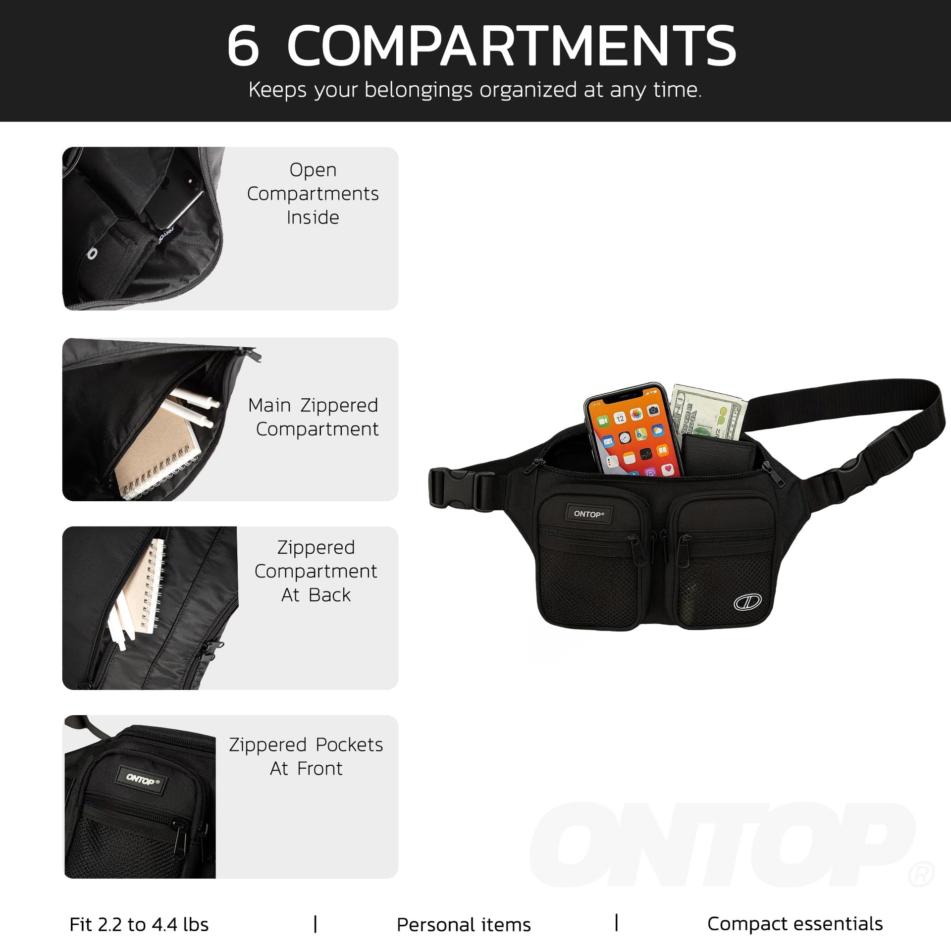 Canvas Fanny Pack Bumbag