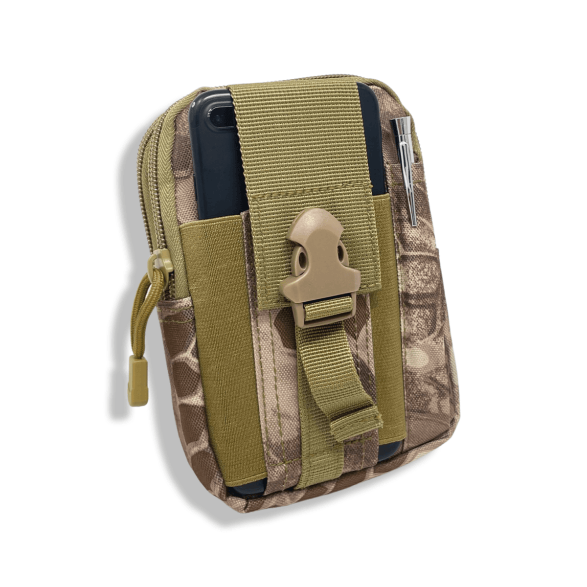 JupiterGear Tactical MOLLE Military Pouch Waist Bag for Hiking, Running and Outdoor Activities
