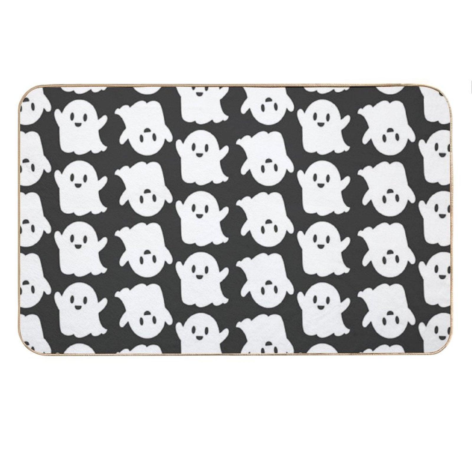 Cute Ghosts Bath Mat