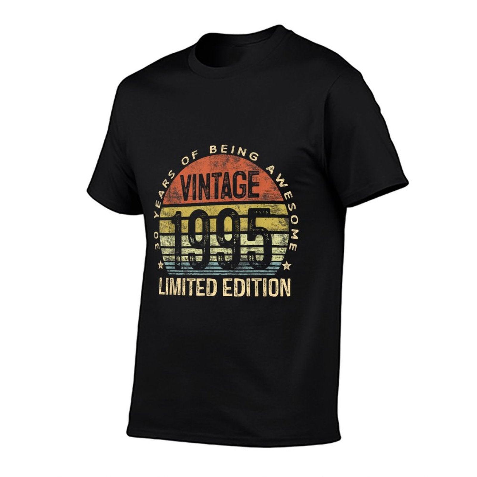 Vintage 1995 Limited Edition 30-Year-Old Gifts 30th Birthday T-Shirt
