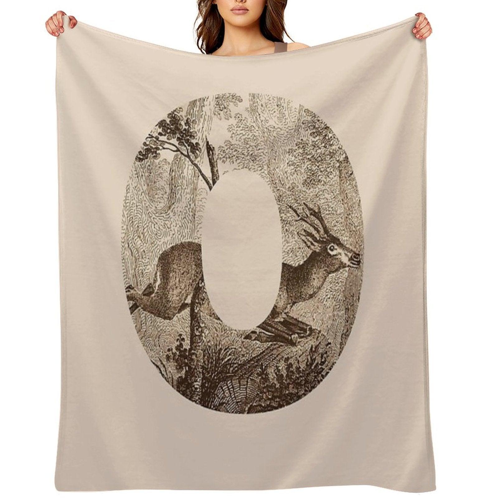 O Deer Throw Blanket