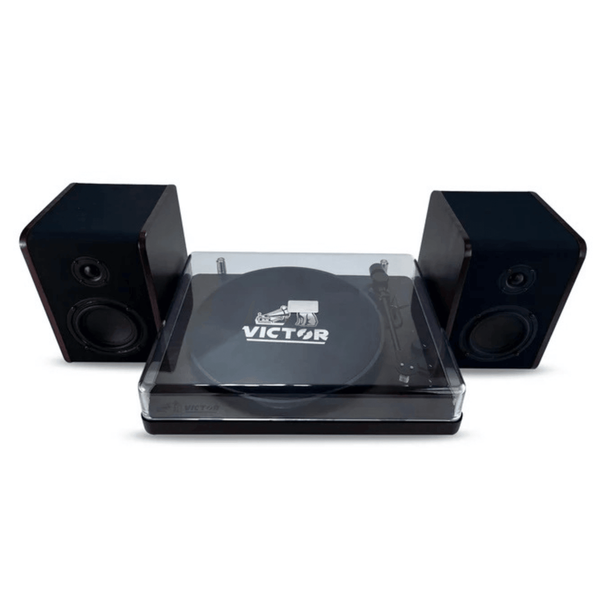 Victor Lincoln Record Player with Stereo Speakers