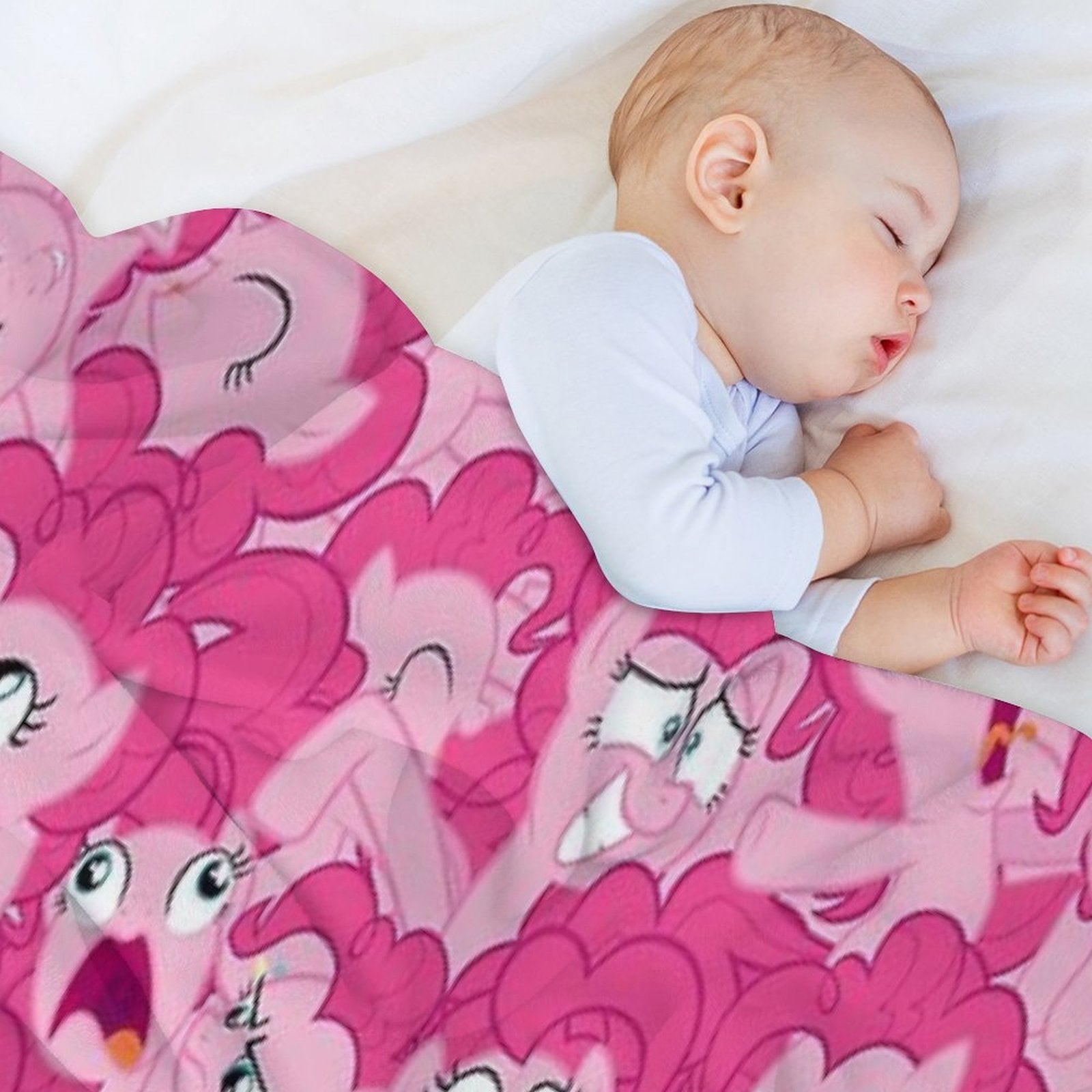 Pinkie Pie Mess Wrinkle-free Throw Blanket