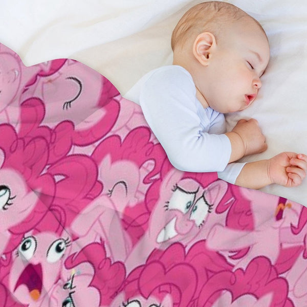 Pinkie Pie Mess Wrinkle-free Throw Blanket