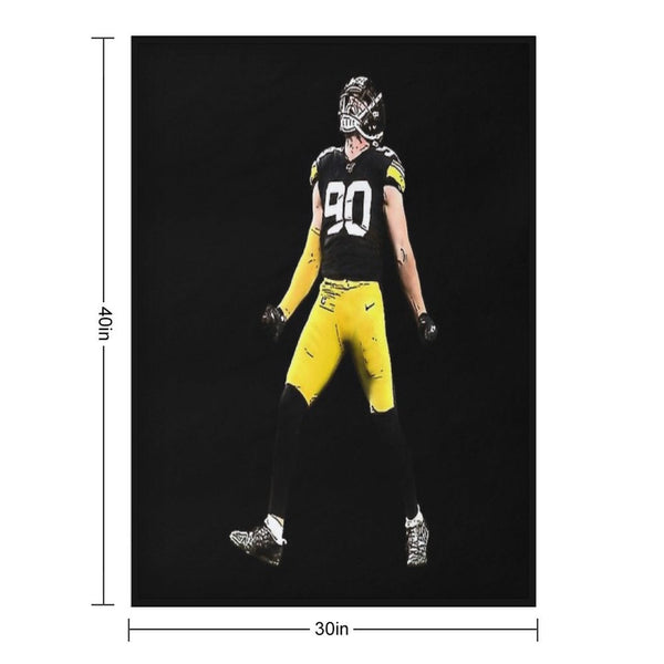 TJ Watt - Celebration Gift-ready Throw Blanket