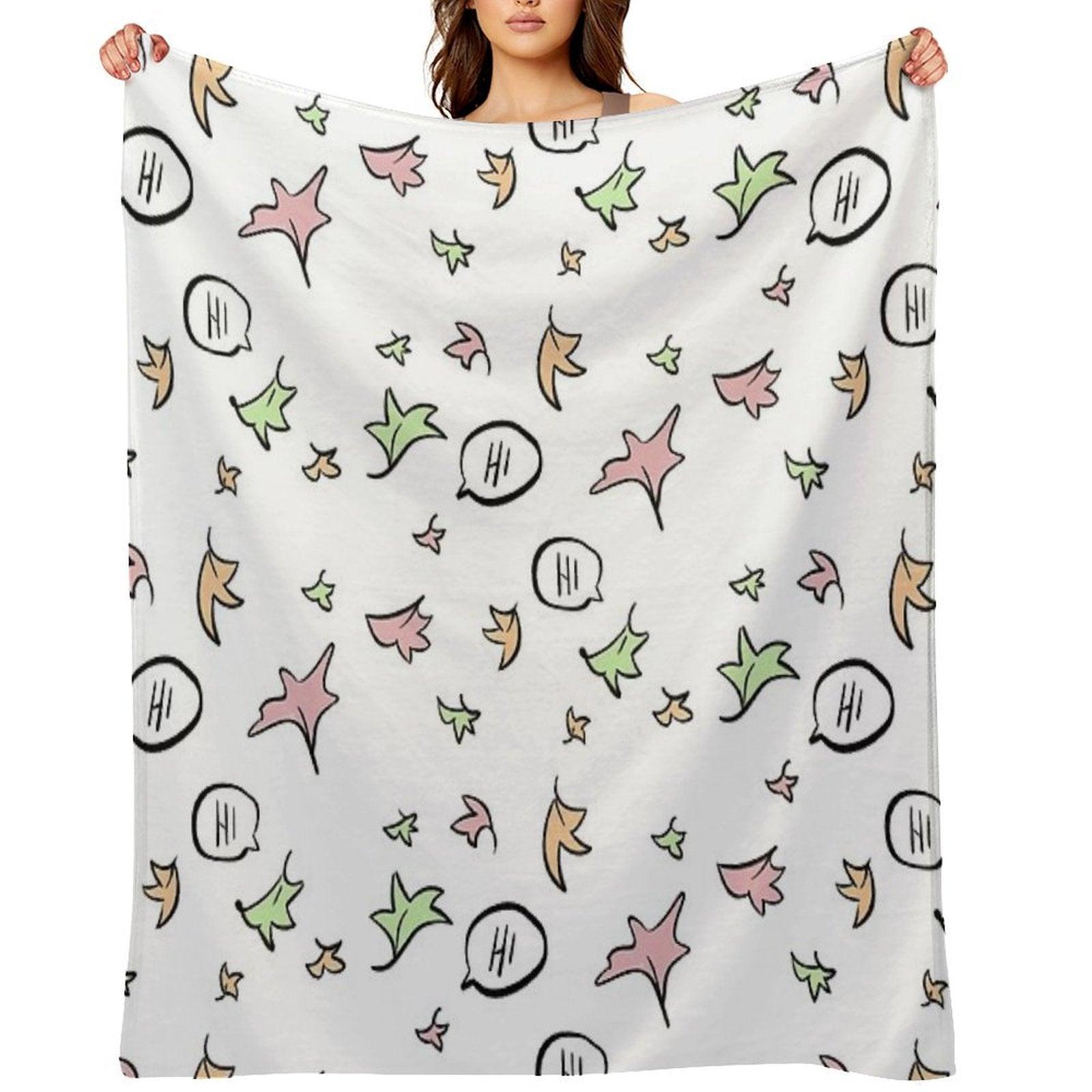 Heartstopper Netflix Nick Charlie Throw Blanket