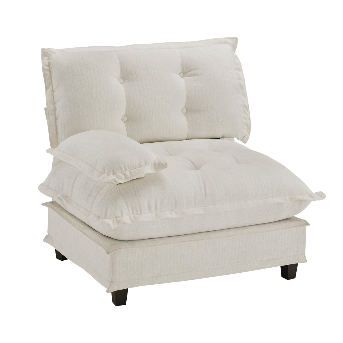 73 LSF Chenille Sofa