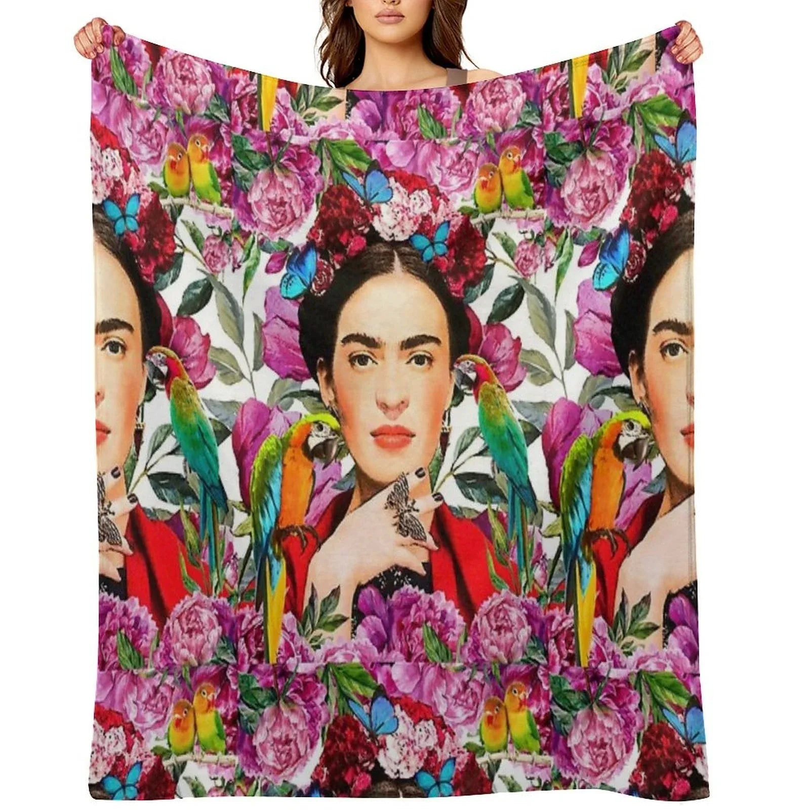Frida.forever Throw Blanket
