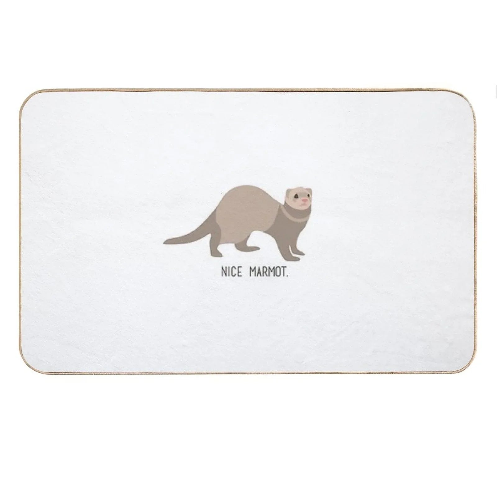 Nice Marmot - The Big Lebowski Bath Mat