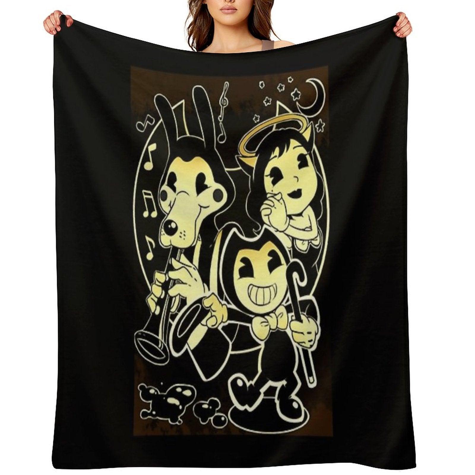 Bendy Boris And Alice Throw Blanket