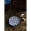 Blue and White Round Plate - I