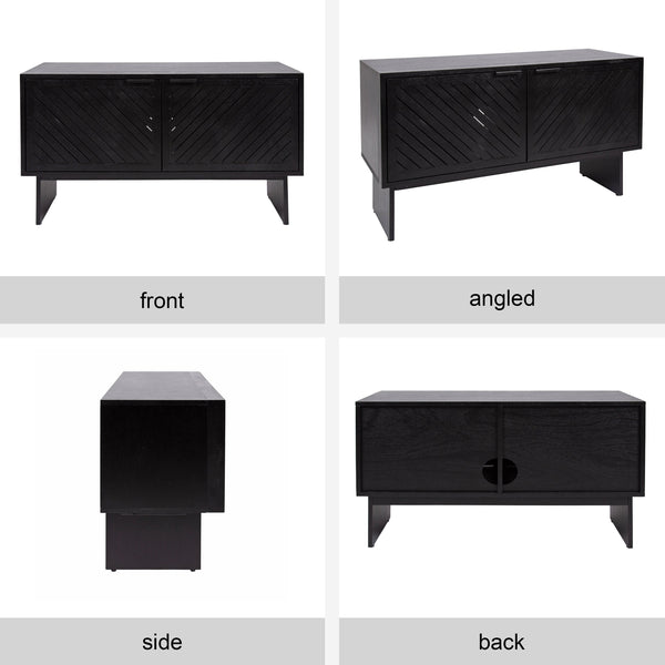 Mezzeta Wood TV Stand