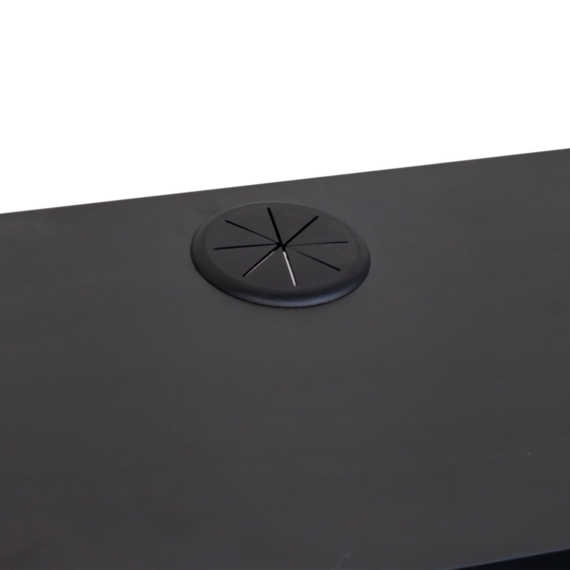 Wall Mounted Floating TV Stand with LEDs and Charging Station for Living Room