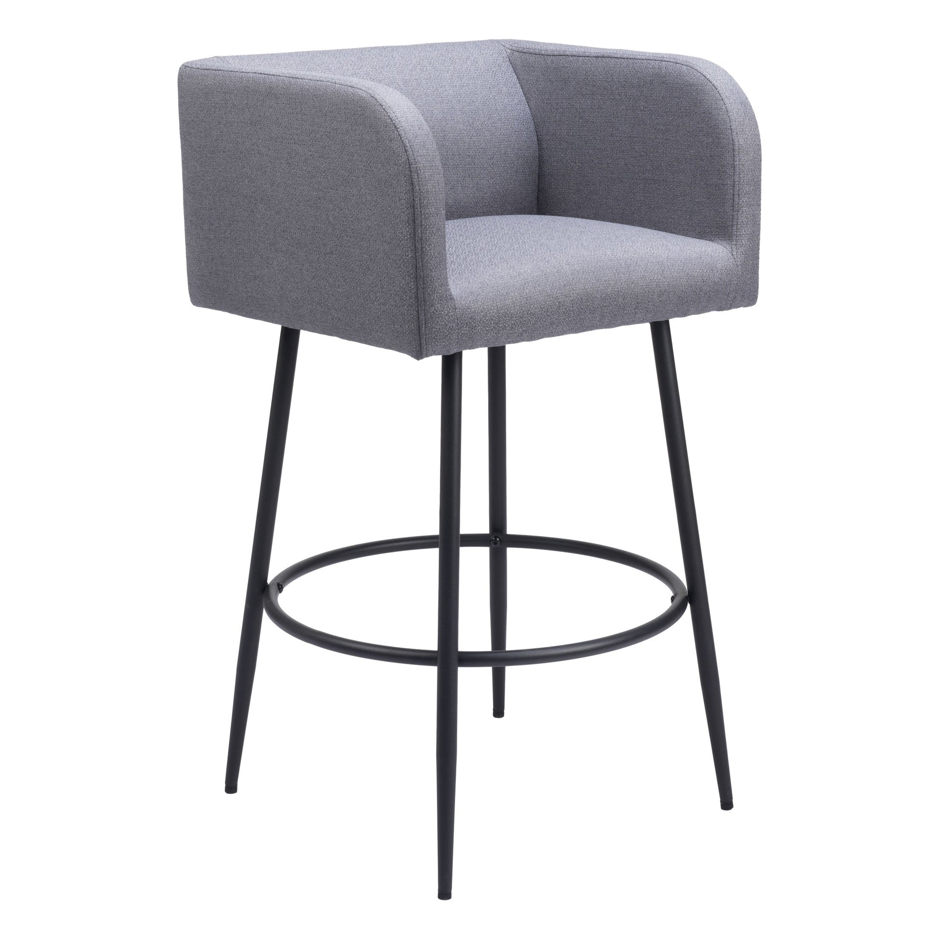 Horbat Barstool (Set of 2) Gray