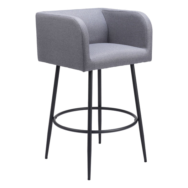 Horbat Barstool (Set of 2) Gray