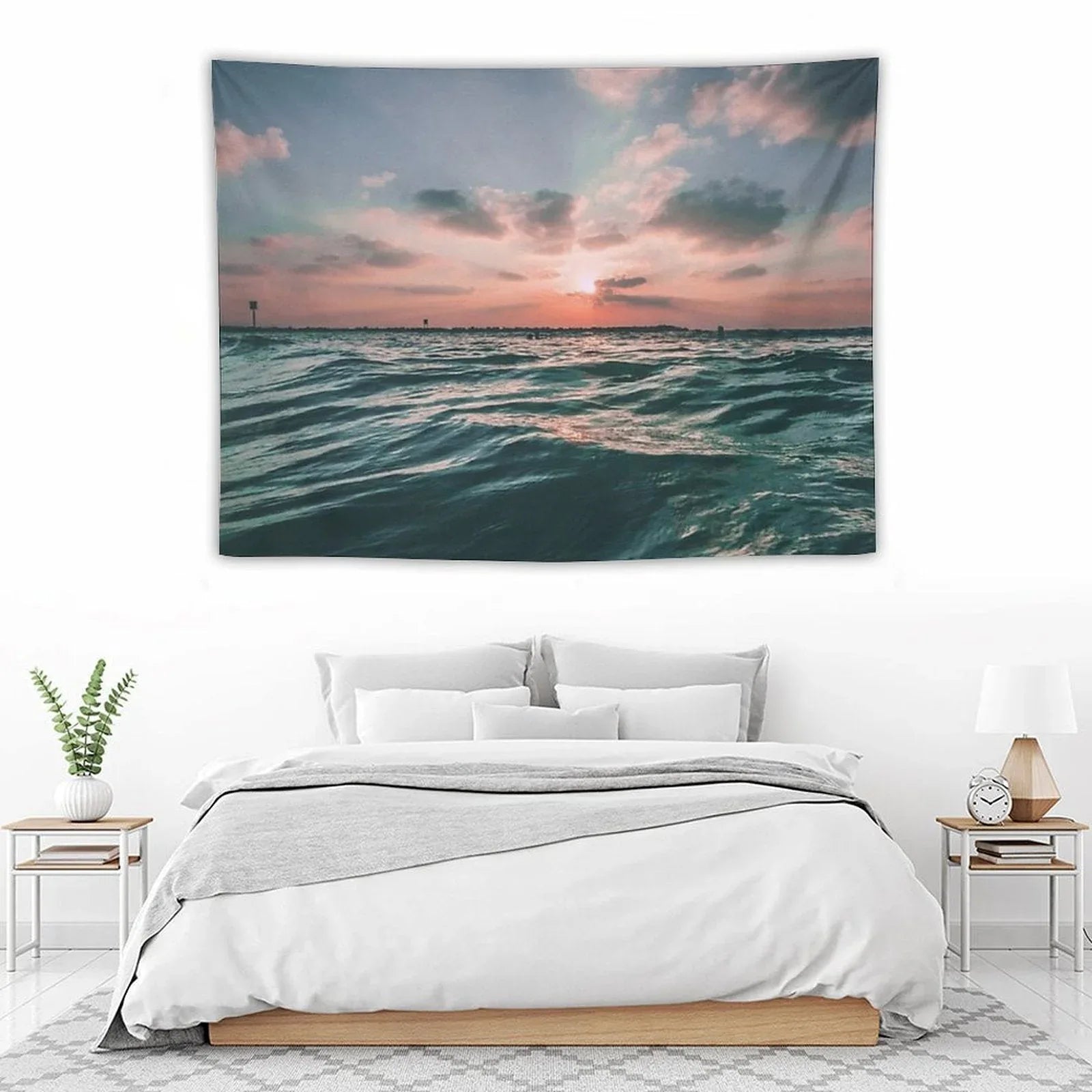 Ocean Sunrise Tapestry