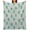 Cute Frogs Multi-functional Throw Blanket