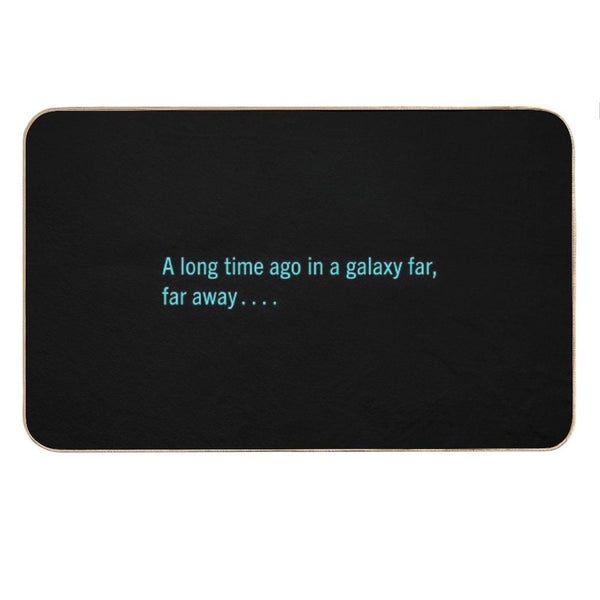 A Long Time Ago in A Galaxy Far, Far Away.... Bath Mat