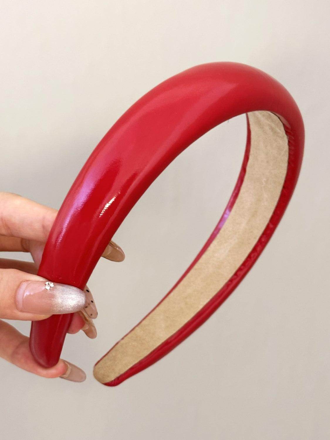 PU Leather Wide Headband for Stylish Hair Accessories