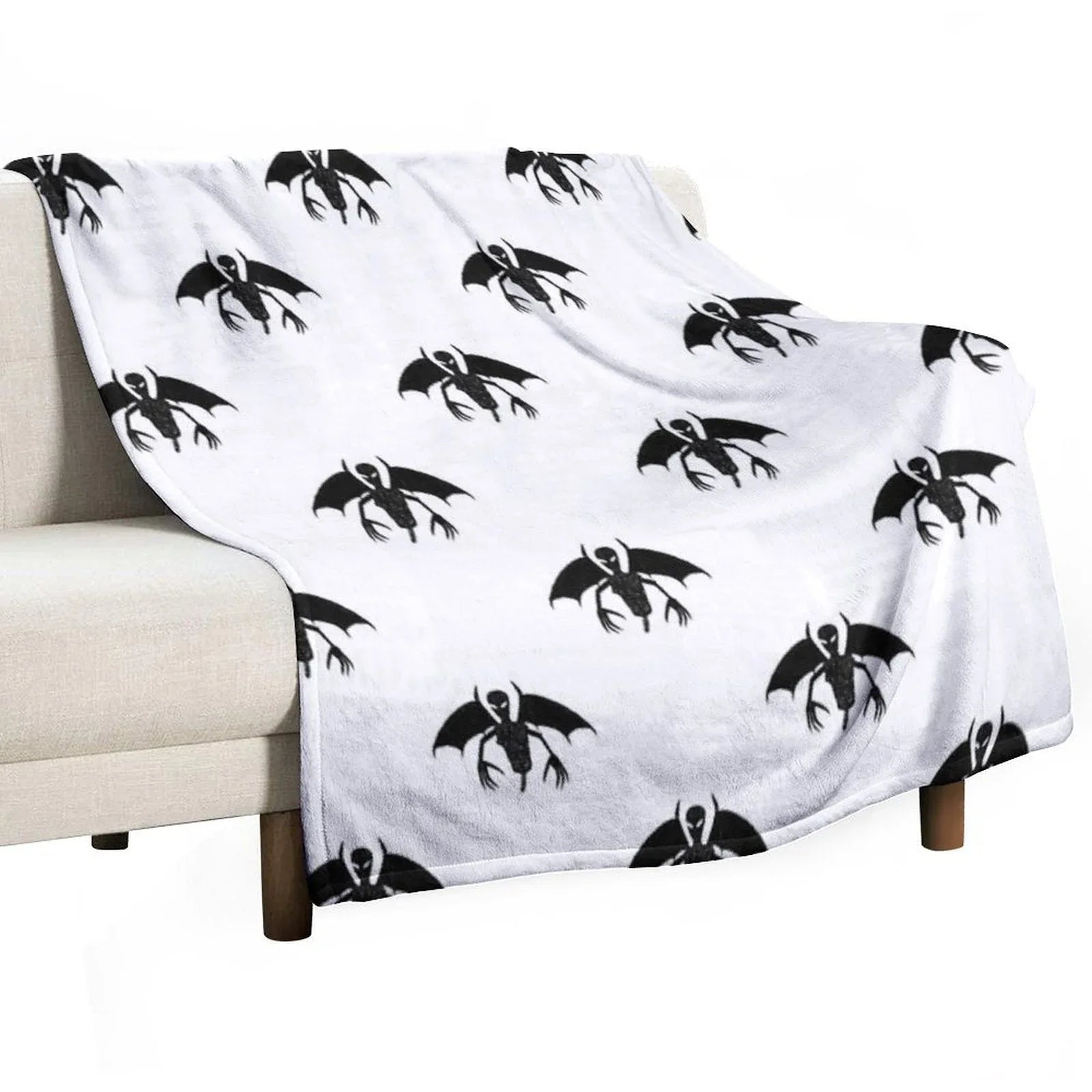 Deadwing Throw Blanket