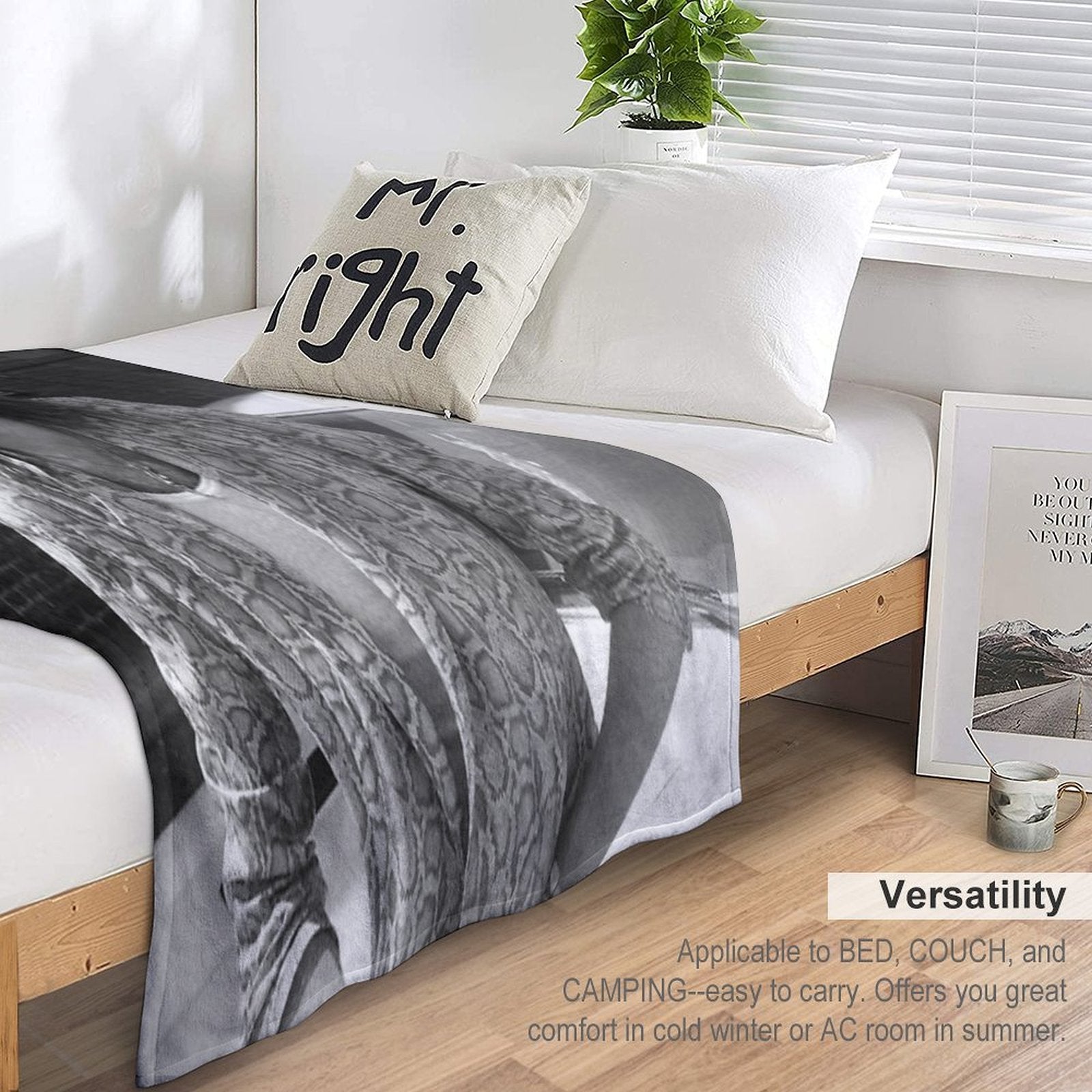 Cool Bon Bon Wrinkle-free Throw Blanket