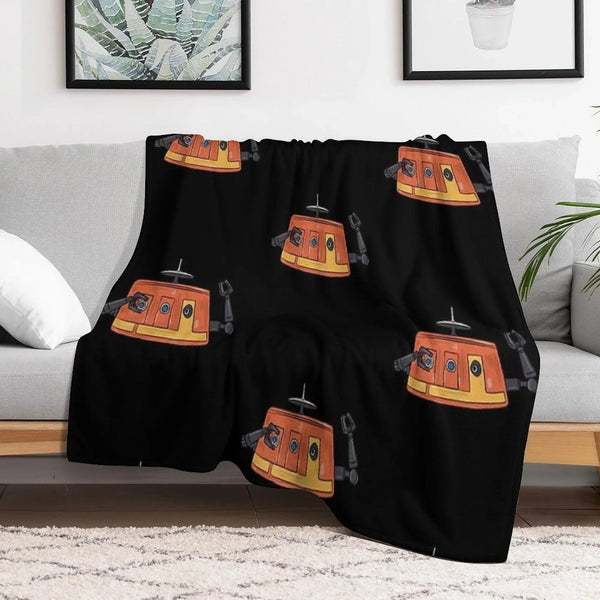 Chopper Throw Blanket