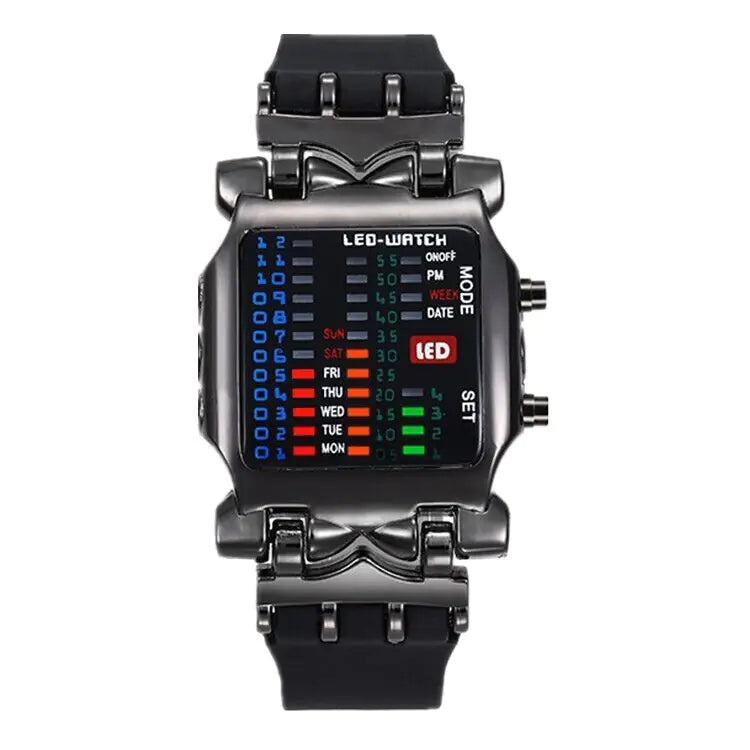 Elite Men's LED Sports Watch