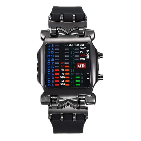 Elite Men's LED Sports Watch