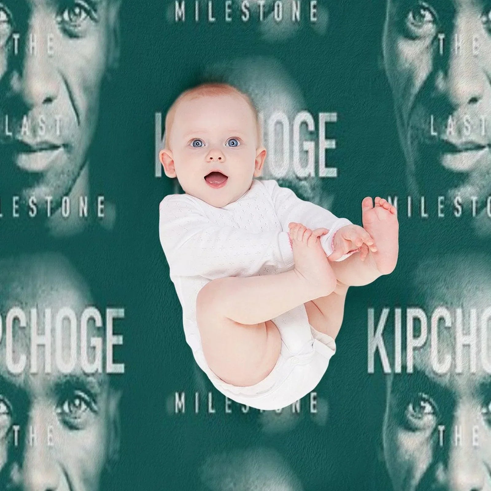 Kipchoge The Last Milestone Throw Blanket