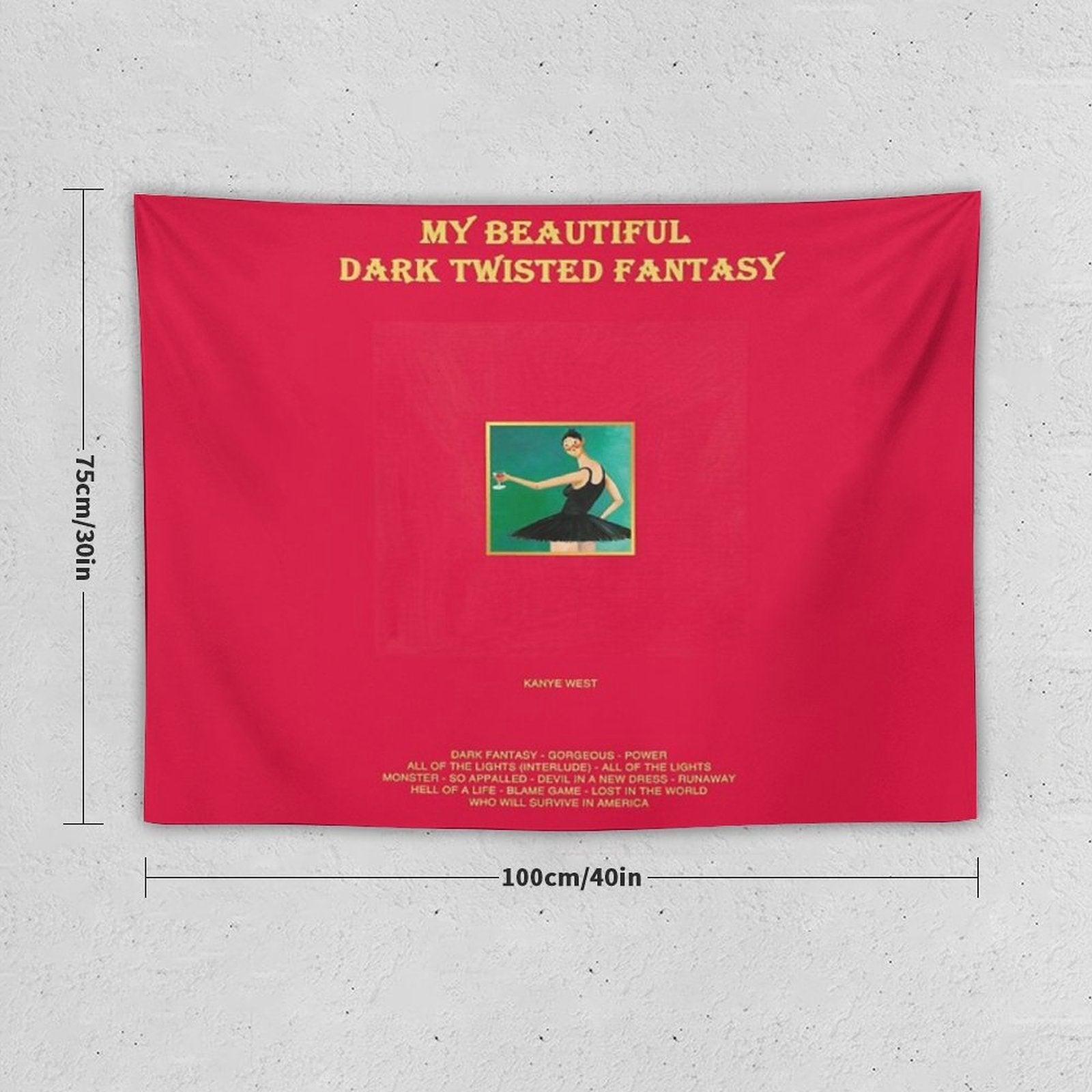 My Beautiful Dark Twisted Fantasy Tapestry