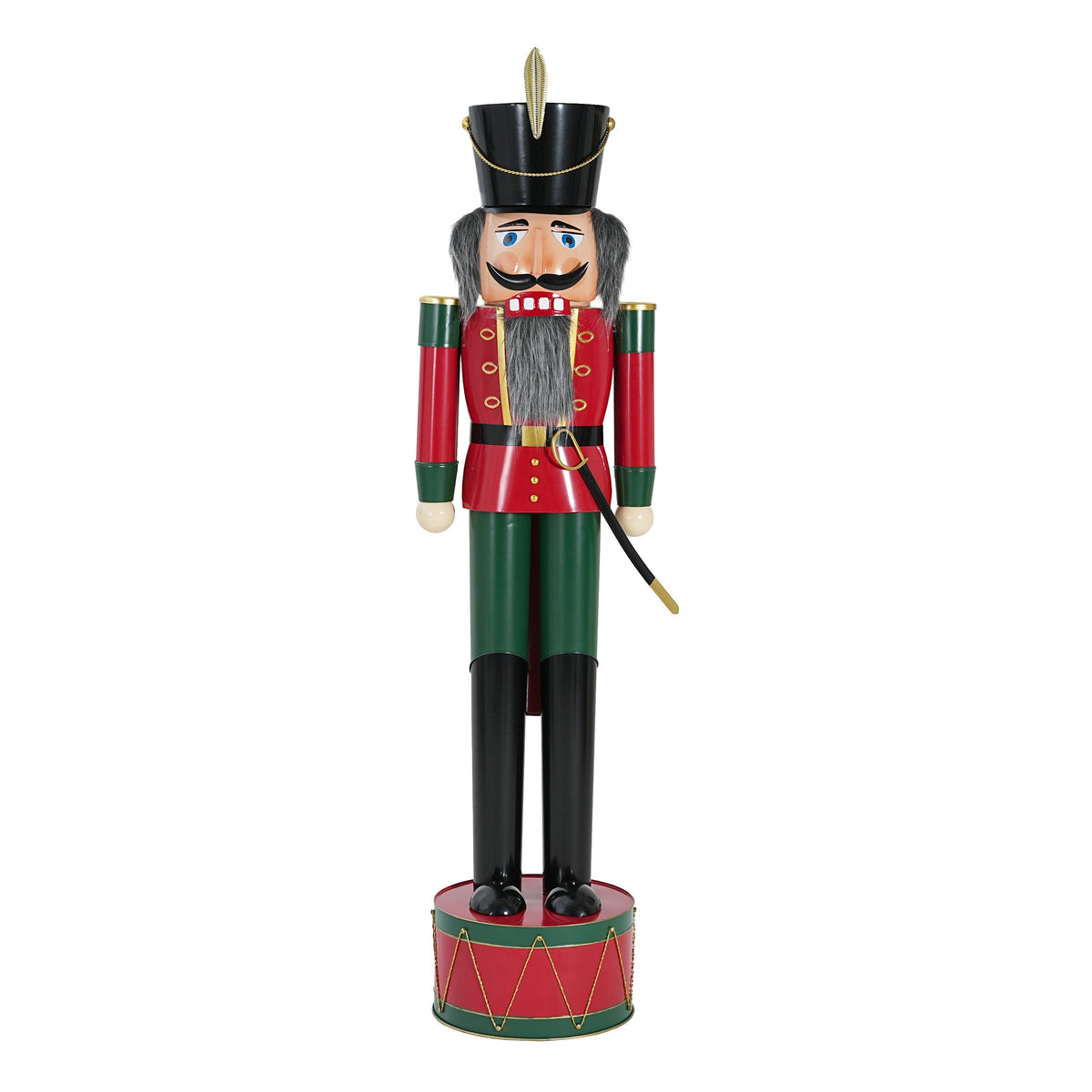Classic Iron Nutcracker for Holiday Decor