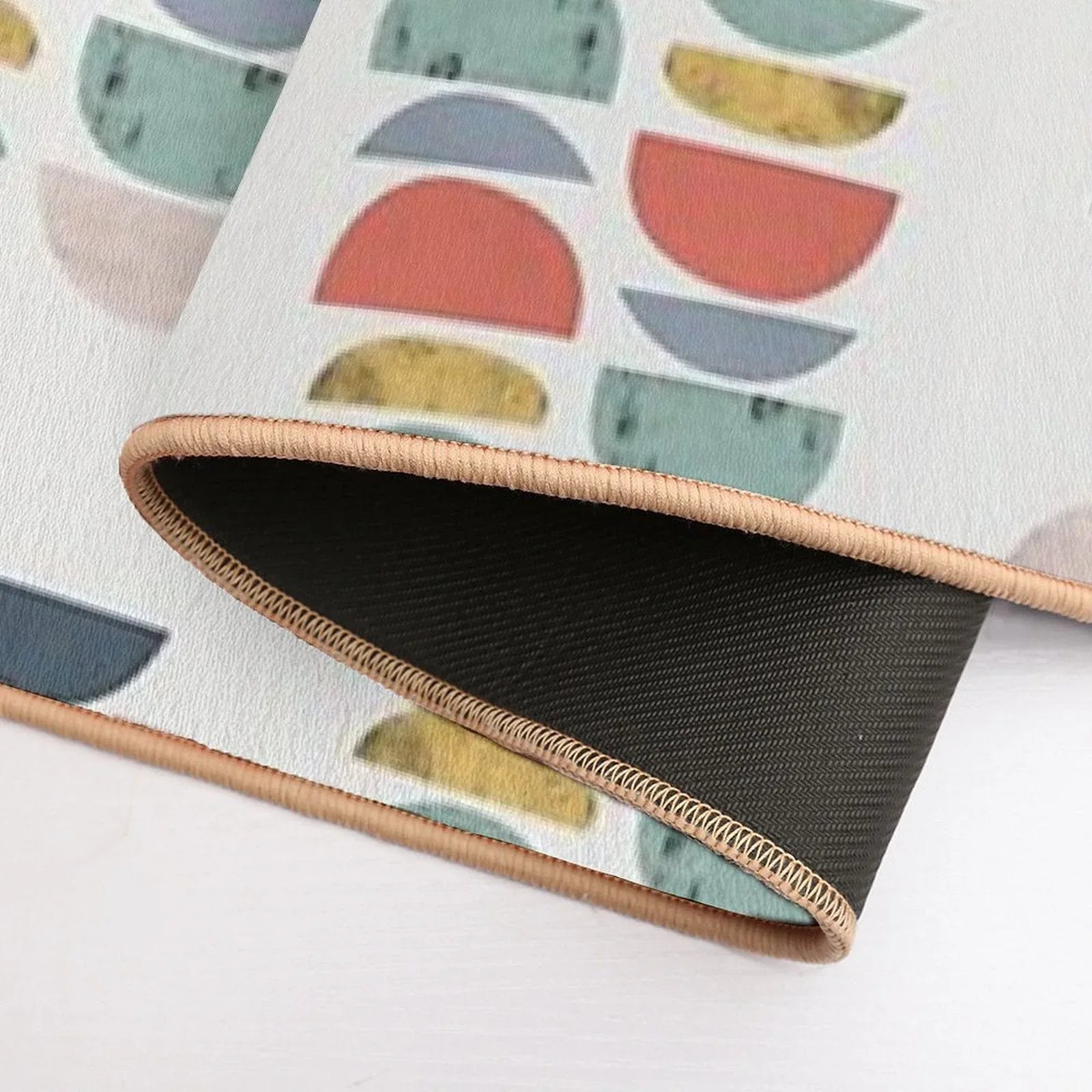 Mid Century Retro Bath Mat