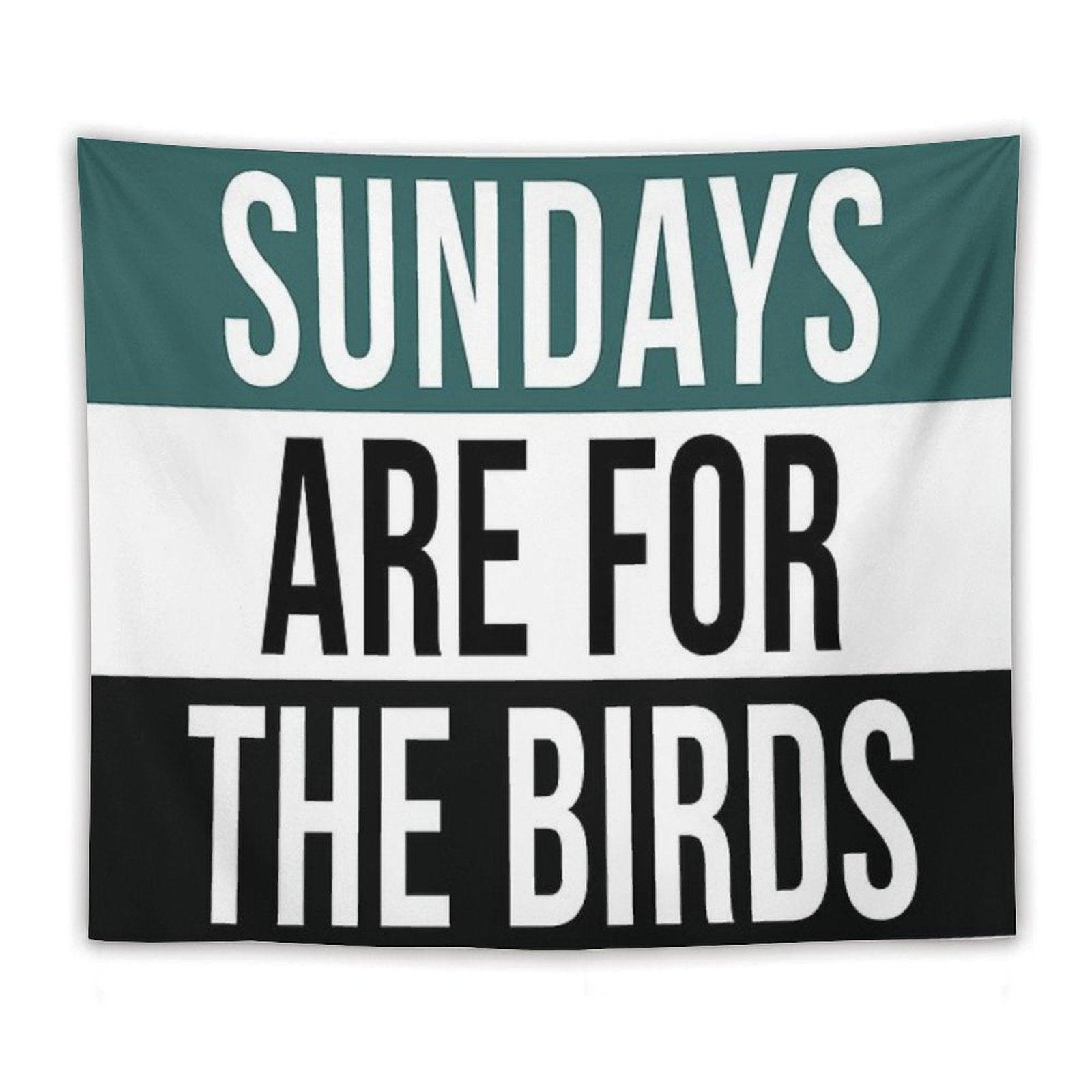 Sundays Are for The Birds Tapestry