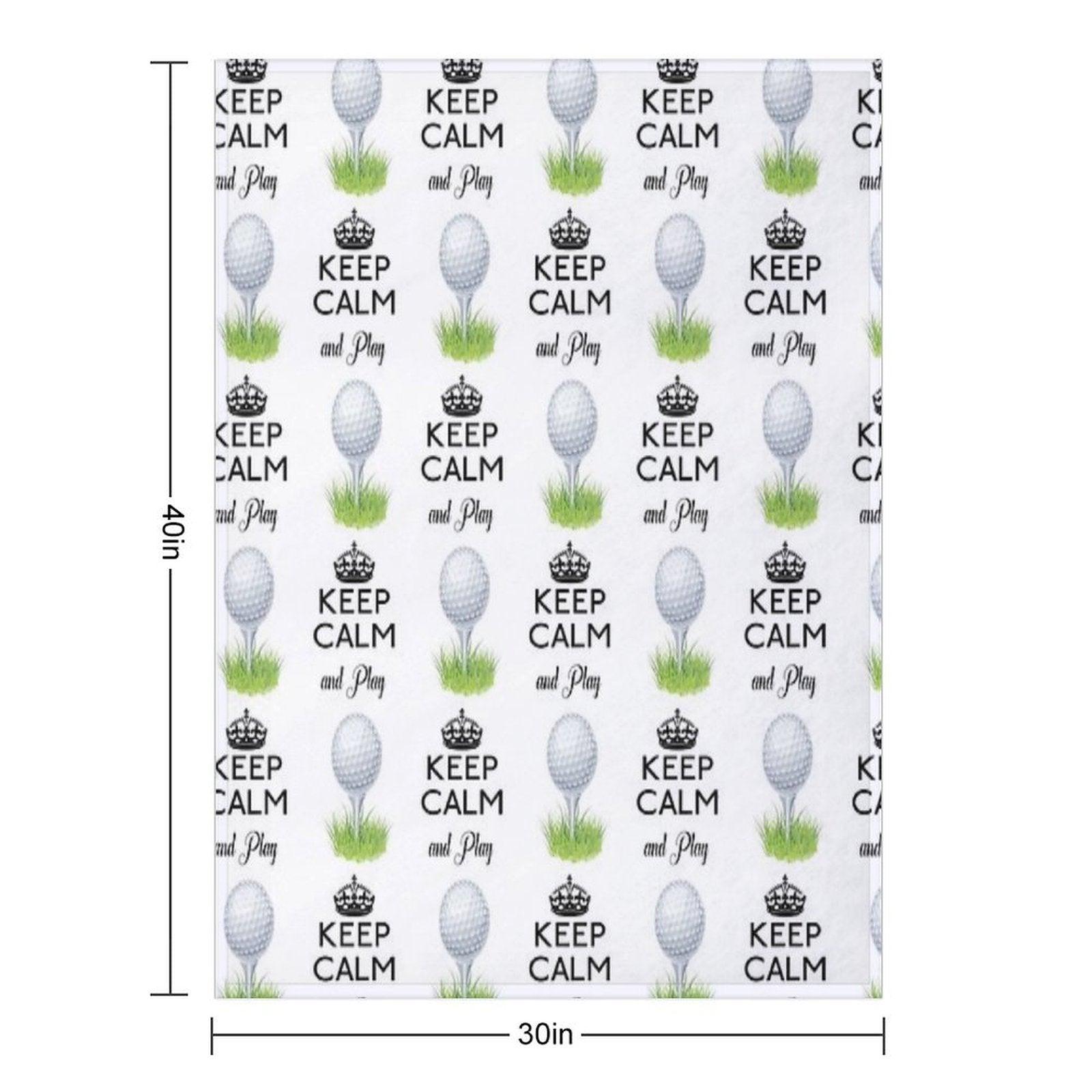 Golf Throw Blanket