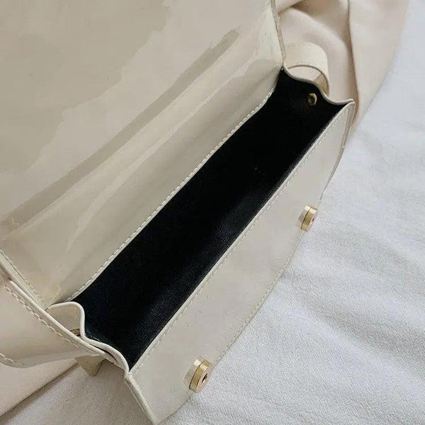 Fabulous Luxury Shoulder Bag Shiny Pu Leather Crossbody Bags For Women Small Flap Handbag Designer Female Messenger Bags