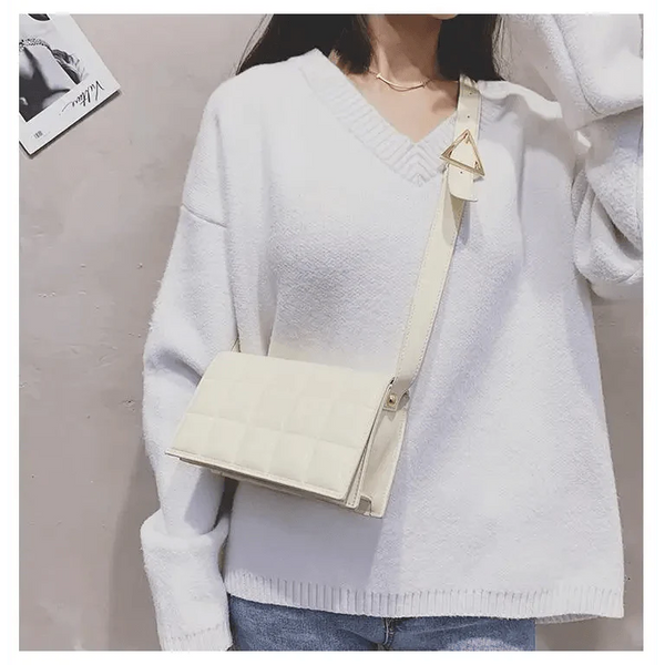 Fabulous Luxury Shoulder Bag Shiny Pu Leather Crossbody Bags For Women Small Flap Handbag Designer Female Messenger Bags