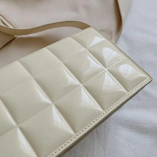 Fabulous Luxury Shoulder Bag Shiny Pu Leather Crossbody Bags For Women Small Flap Handbag Designer Female Messenger Bags