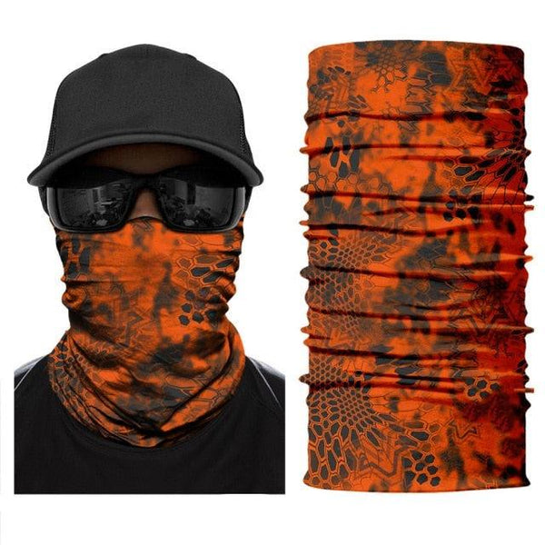 Face Mask Bandana Scarf Neck Warmer Sports Balaclava Hunting Camping Headband Buff Headscarf Camo Army Military Bicycle Camping Hiking Climbing Face Mask Headband Windproof Head Scarves Neck Warmer Cycling Camping Hiking Men Women