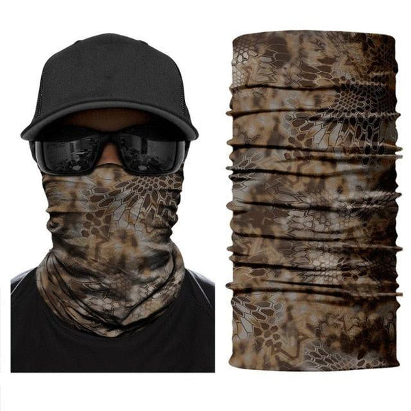 Face Mask Bandana Scarf Neck Warmer Sports Balaclava Hunting Camping Headband Buff Headscarf Camo Army Military Bicycle Camping Hiking Climbing Face Mask Headband Windproof Head Scarves Neck Warmer Cycling Camping Hiking Men Women