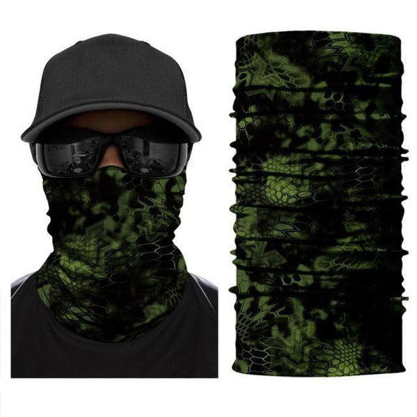 Face Mask Bandana Scarf Neck Warmer Sports Balaclava Hunting Camping Headband Buff Headscarf Camo Army Military Bicycle Camping Hiking Climbing Face Mask Headband Windproof Head Scarves Neck Warmer Cycling Camping Hiking Men Women