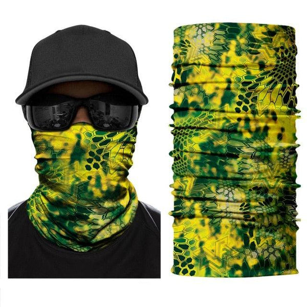 Face Mask Bandana Scarf Neck Warmer Sports Balaclava Hunting Camping Headband Buff Headscarf Camo Army Military Bicycle Camping Hiking Climbing Face Mask Headband Windproof Head Scarves Neck Warmer Cycling Camping Hiking Men Women