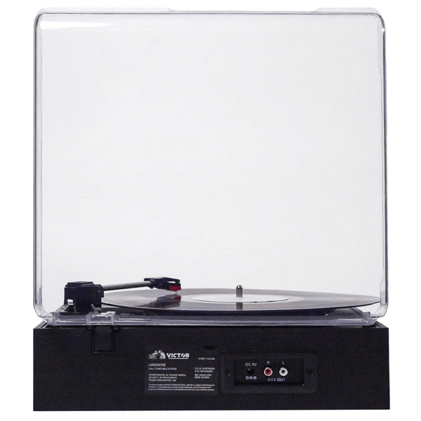 Victor Lakeshore 5-in-1 Hybrid BT Turntable System Black - Refurbished