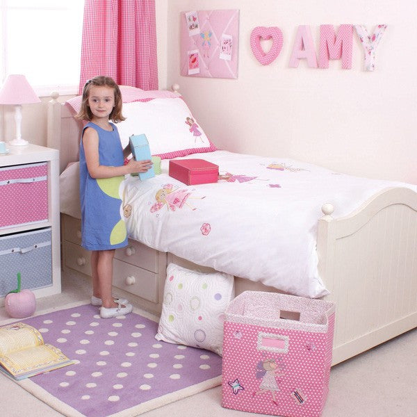 Rosie Pink Floral Fabric Wall Letters