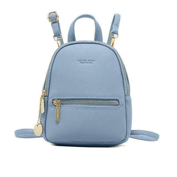 Famous Designer Mini Soft Touch Leather Small Backpack For Female And Girls Fashionable Ladies Bagpack Shoulder Bag