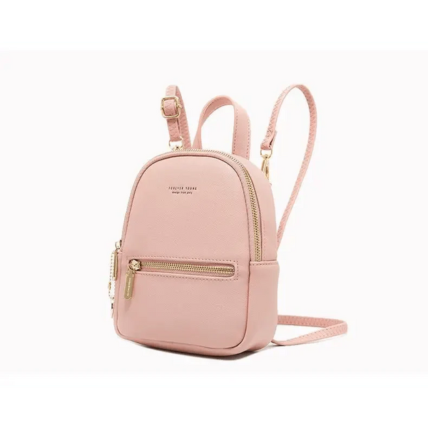 Famous Designer Mini Soft Touch Leather Small Backpack For Female And Girls Fashionable Ladies Bagpack Shoulder Bag