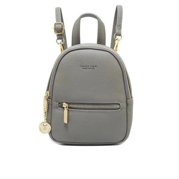 Famous Designer Mini Soft Touch Leather Small Backpack For Female And Girls Fashionable Ladies Bagpack Shoulder Bag