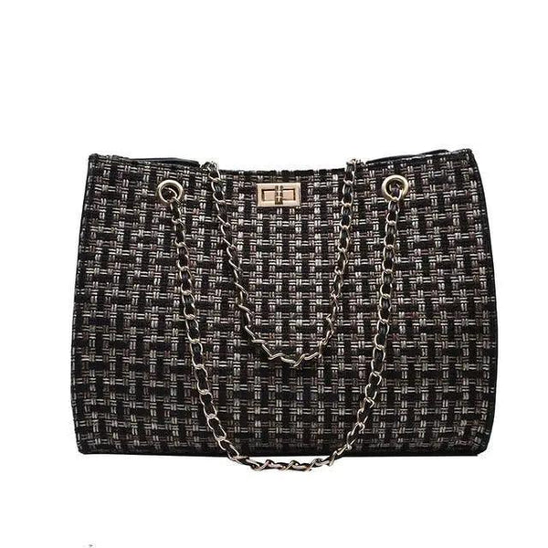Famous Designer Pu Leather Chain Shoulder Bag/Crossbody Bags With High Quality And Large Capacity For Ladies And Girls