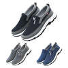 Men's Orthopedic Breathable Slip-On Travel Shoes Non-Slip Comfortable Walking and Hiking Sneakers